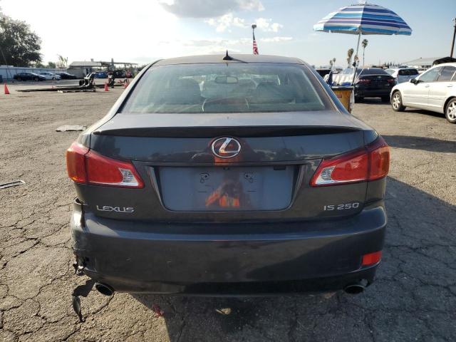 JTHBF5C28A5118592 - 2010 LEXUS IS 250 GRAY photo 6