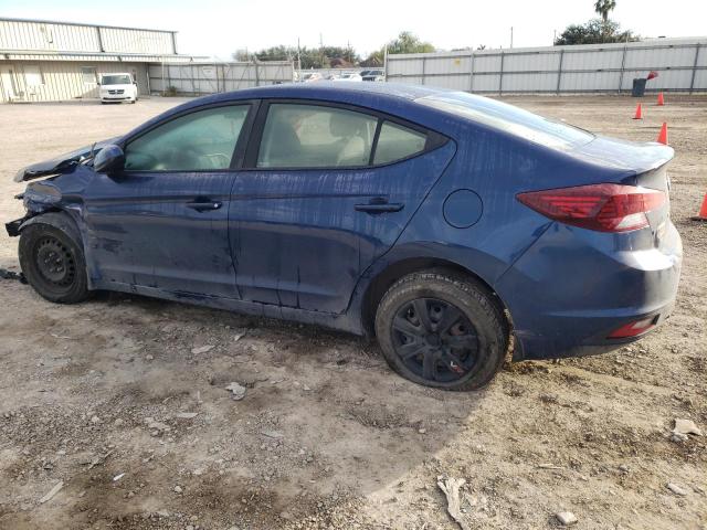 5NPD74LF7LH509451 - 2020 HYUNDAI ELANTRA SE BLUE photo 2