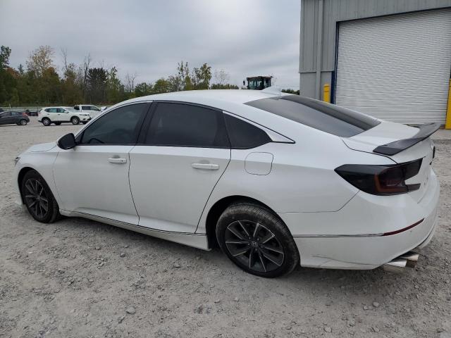 1HGCV1F55MA059781 - 2021 HONDA ACCORD EXL WHITE photo 2