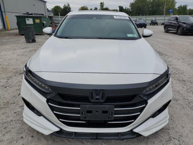 1HGCV1F55MA059781 - 2021 HONDA ACCORD EXL WHITE photo 5