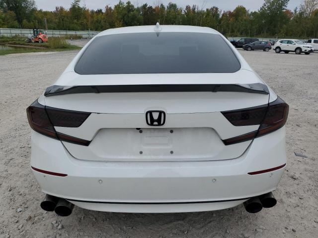1HGCV1F55MA059781 - 2021 HONDA ACCORD EXL WHITE photo 6