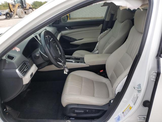 1HGCV1F55MA059781 - 2021 HONDA ACCORD EXL WHITE photo 7
