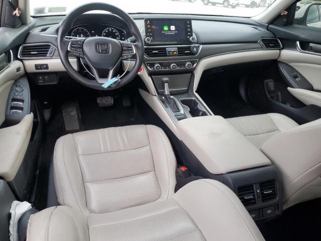 1HGCV1F55MA059781 - 2021 HONDA ACCORD EXL WHITE photo 8