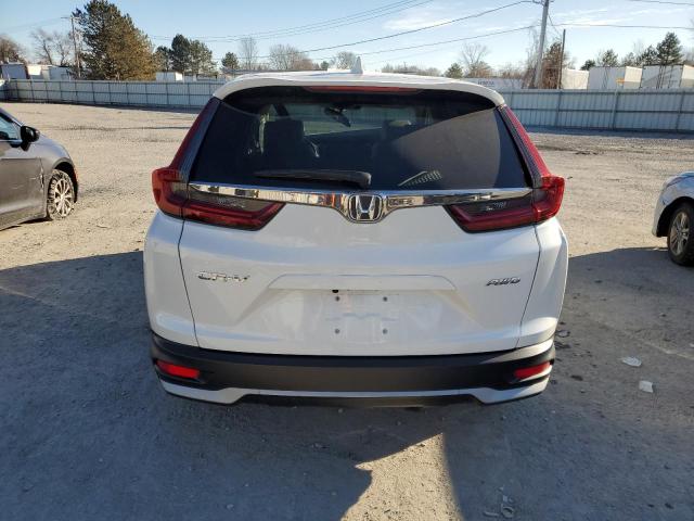 2HKRW2H87MH605797 - 2021 HONDA CR-V EXL WHITE photo 6