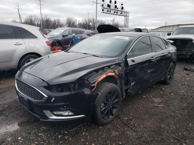 3FA6P0SU2HR229397 - 2017 FORD FUSION TITANIUM PHEV BLACK photo 1