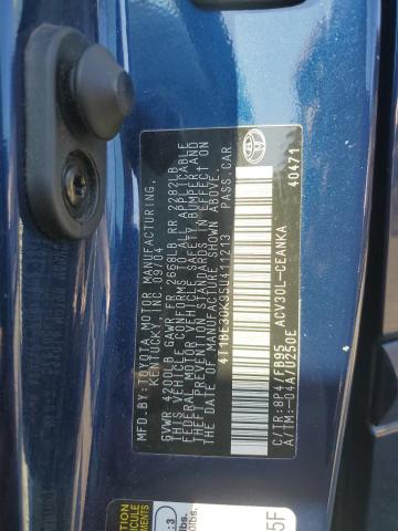 4T1BE30K95U411213 - 2005 TOYOTA CAMRY LE 蓝色 照片 12