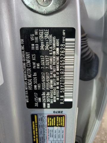 5XYZTDLB7JG527628 - 2018 HYUNDAI SANTA FE S 银色 照片 12