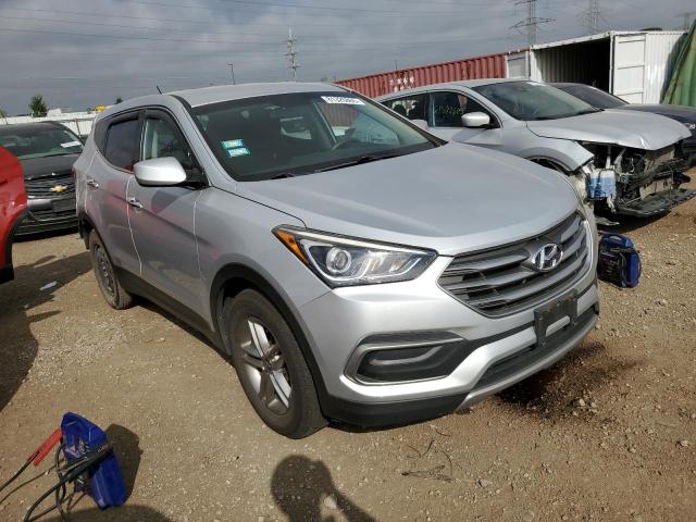 5XYZTDLB7JG527628 - 2018 HYUNDAI SANTA FE S 银色 照片 4