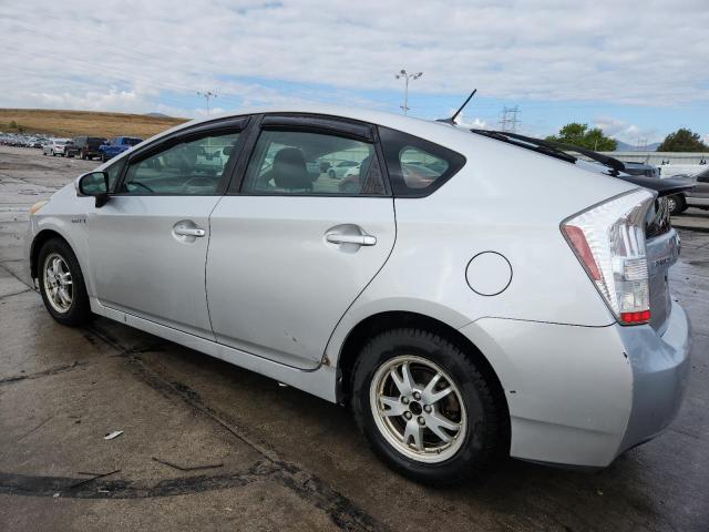 JTDKN3DUXA0123329 - 2010 TOYOTA PRIUS ვერცხლისფერი ფოტო 2