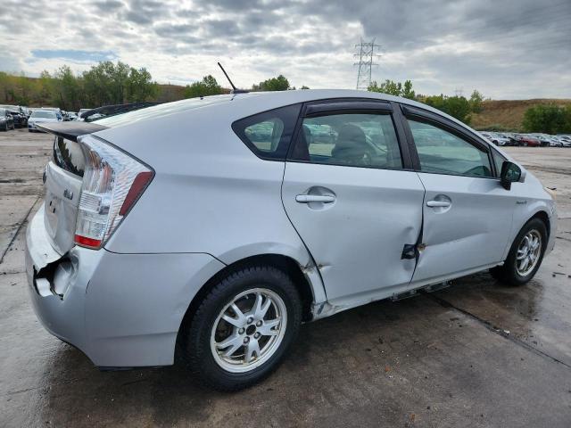 JTDKN3DUXA0123329 - 2010 TOYOTA PRIUS ვერცხლისფერი ფოტო 3