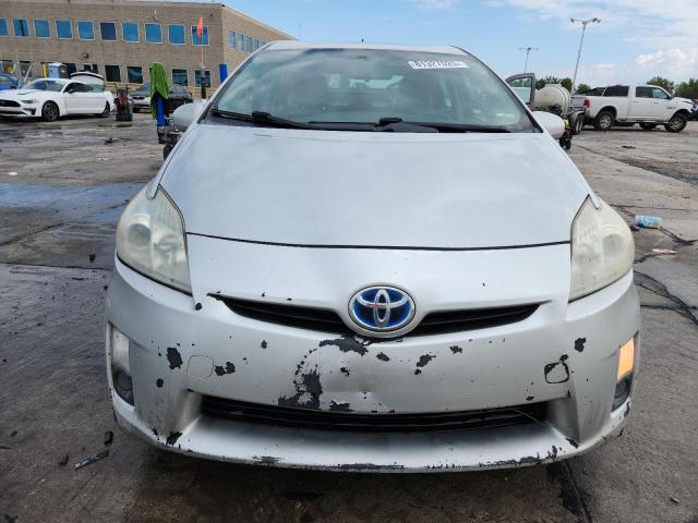JTDKN3DUXA0123329 - 2010 TOYOTA PRIUS ვერცხლისფერი ფოტო 5