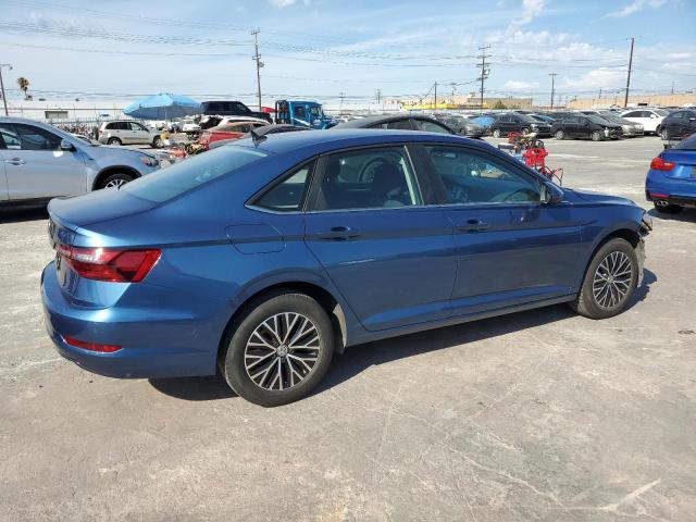 3VWC57BU5MM014287 - 2021 VOLKSWAGEN JETTA S BLUE photo 3