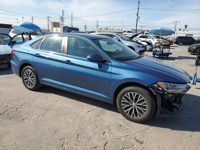 3VWC57BU5MM014287 - 2021 VOLKSWAGEN JETTA S BLUE photo 4