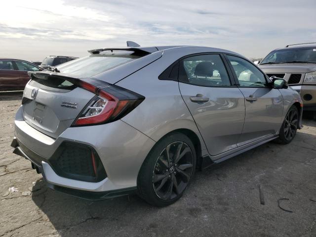 SHHFK7H99KU203147 - 2019 HONDA CIVIC SPORT TOURING SILVER photo 3