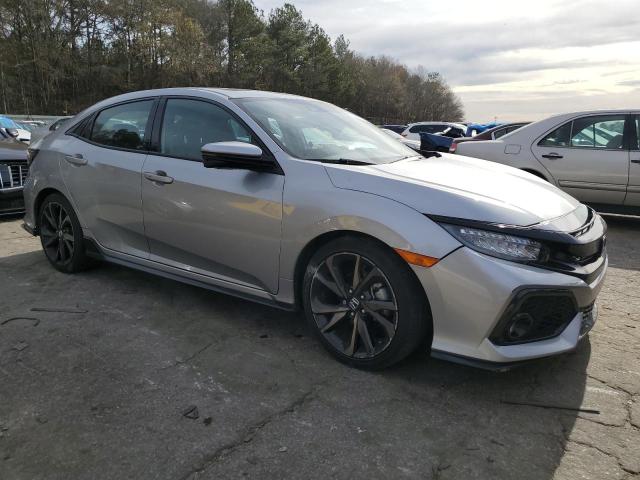 SHHFK7H99KU203147 - 2019 HONDA CIVIC SPORT TOURING SILVER photo 4