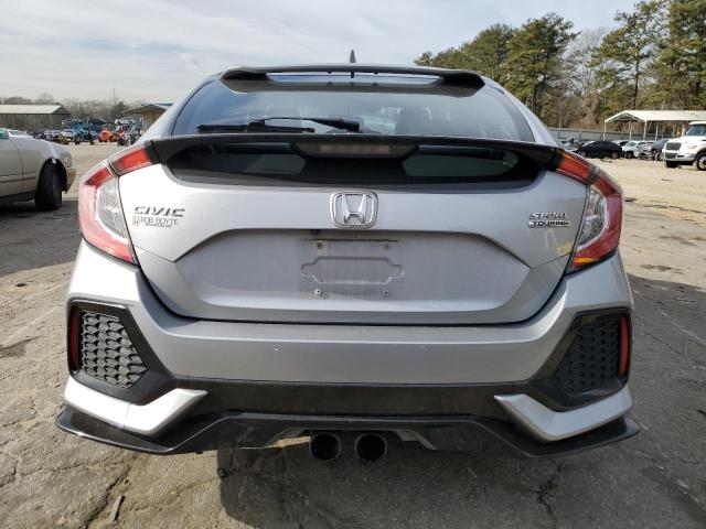 SHHFK7H99KU203147 - 2019 HONDA CIVIC SPORT TOURING SILVER photo 6