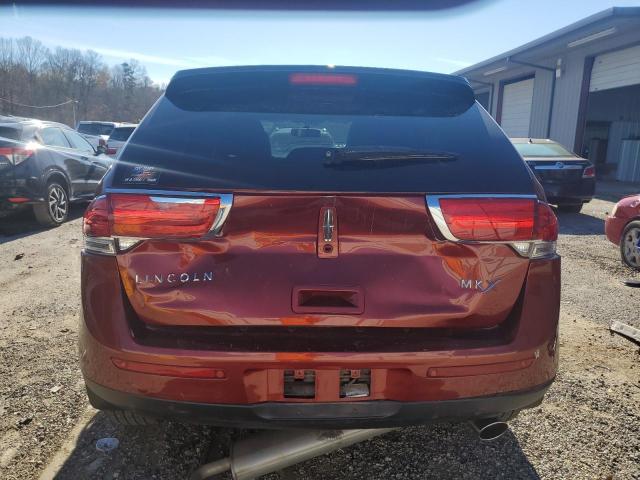 2LMDJ6JK3EBL00400 - 2014 LINCOLN MKX RED photo 6