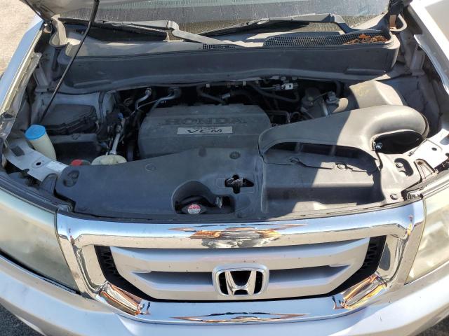 5FNYF48579B013383 - 2009 HONDA PILOT EXL 银色 照片 12