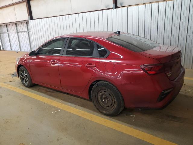 3KPF24AD7KE045492 - 2019 KIA FORTE FE RED photo 2