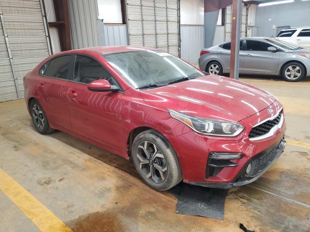 3KPF24AD7KE045492 - 2019 KIA FORTE FE RED photo 4