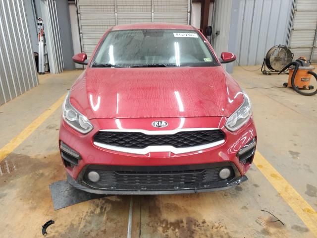 3KPF24AD7KE045492 - 2019 KIA FORTE FE RED photo 5