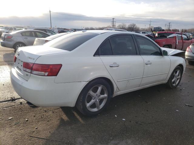 5NPEU46F57H289712 - 2007 HYUNDAI SONATA SE WHITE photo 3