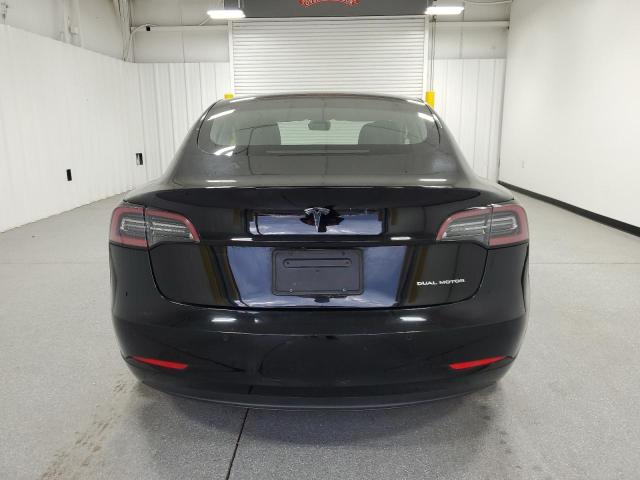 5YJ3E1EB2NF304891 - 2022 TESLA MODEL 3 Schwarz Foto 6
