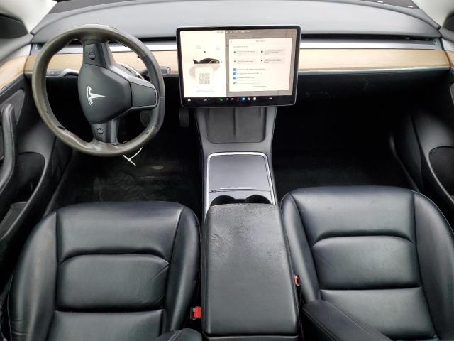 5YJ3E1EB2NF304891 - 2022 TESLA MODEL 3 Schwarz Foto 8