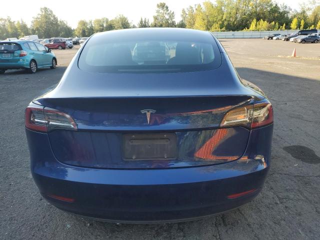 5YJ3E1EA5NF370472 - 2022 TESLA MODEL 3 蓝色 照片 6