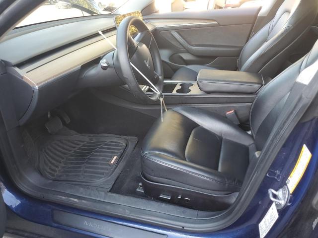 5YJ3E1EA5NF370472 - 2022 TESLA MODEL 3 蓝色 照片 7