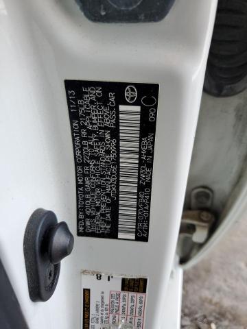 JTDKN3DU6E1750996 - 2014 TOYOTA PRIUS 白色 照片 12