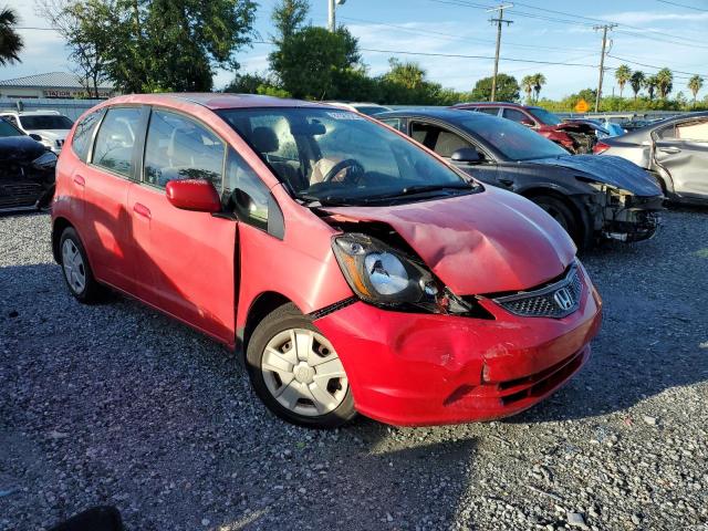 JHMGE8H38CS007802 - 2012 HONDA FIT RED photo 4