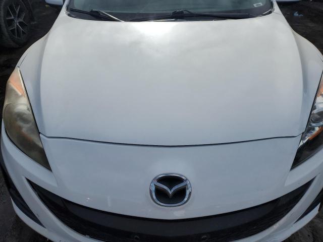 JM1BL1VGXB1375676 - 2011 MAZDA 3 I WHITE photo 11