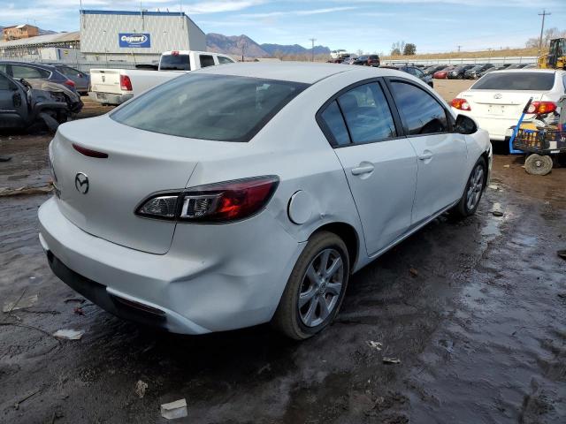 JM1BL1VGXB1375676 - 2011 MAZDA 3 I WHITE photo 3