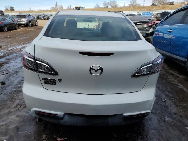 JM1BL1VGXB1375676 - 2011 MAZDA 3 I WHITE photo 6