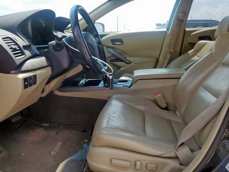 5J8TB3H55DL007251 - 2013 ACURA RDX TECHNOLOGY შავი ფოტო 7