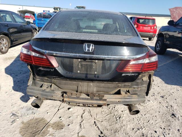 1HGCR2F50GA242049 - 2016 HONDA ACCORD SPORT BLACK photo 6
