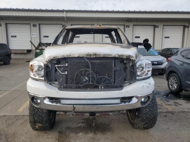 3D7KS29A58G133473 - 2008 DODGE RAM 2500 WHITE photo 5