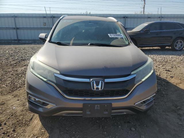 5J6RM4H73FL078634 - 2015 HONDA CR-V EXL TAN photo 5