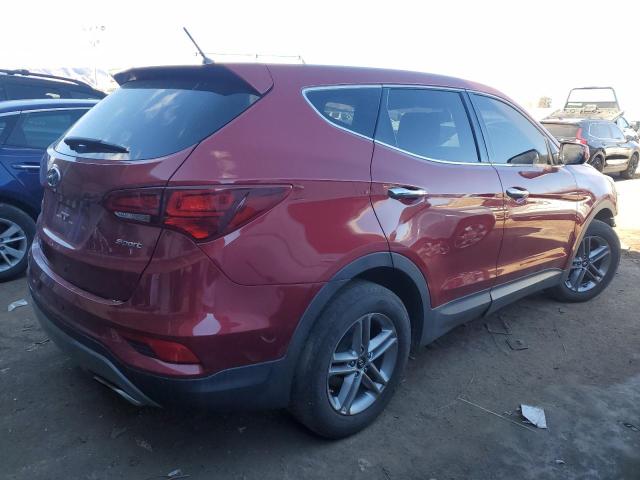 5XYZT3LBXJG521378 - 2018 HYUNDAI SANTA FE S RED photo 3