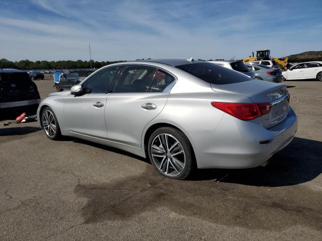 JN1BV7AR7EM699341 - 2014 INFINITI Q50 BASE ვერცხლისფერი ფოტო 2