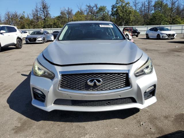 JN1BV7AR7EM699341 - 2014 INFINITI Q50 BASE ვერცხლისფერი ფოტო 5
