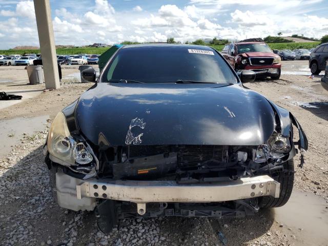 JN1CV6EK1AM100326 - 2010 INFINITI G37 BASE أسود صورة 5