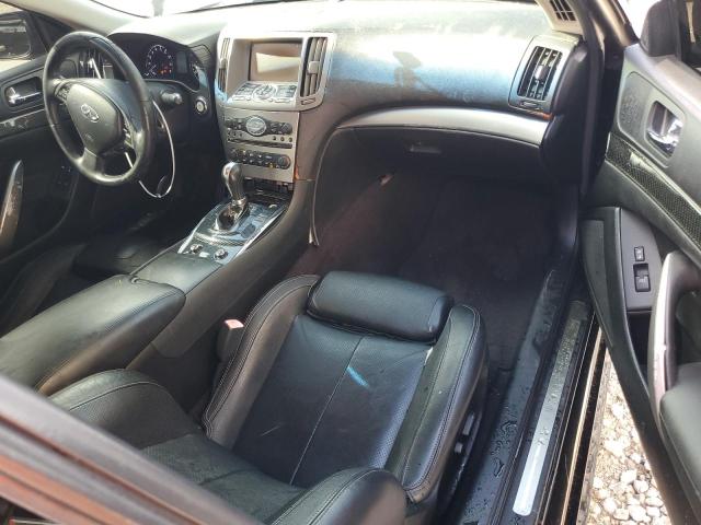 JN1CV6EK1AM100326 - 2010 INFINITI G37 BASE أسود صورة 8