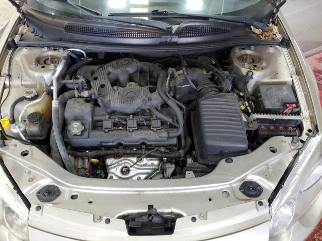 1C3EL56R64N388204 - 2004 CHRYSLER SEBRING LXI TAN photo 11