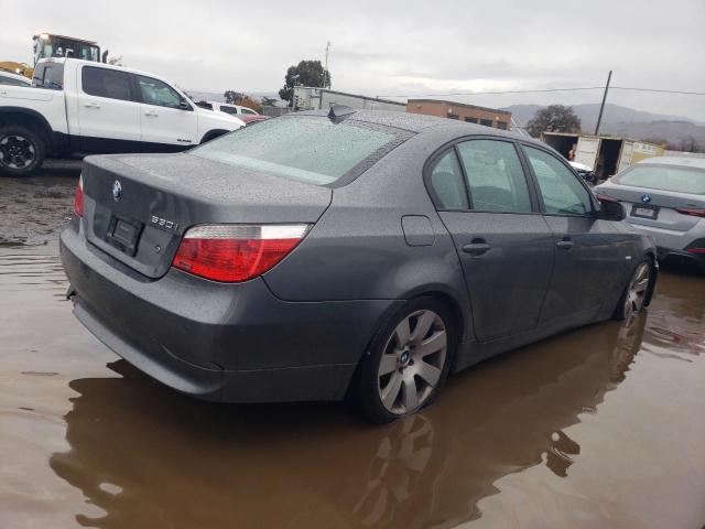 WBANA73575CR59613 - 2005 BMW 5 SERIES I Gris photo 3