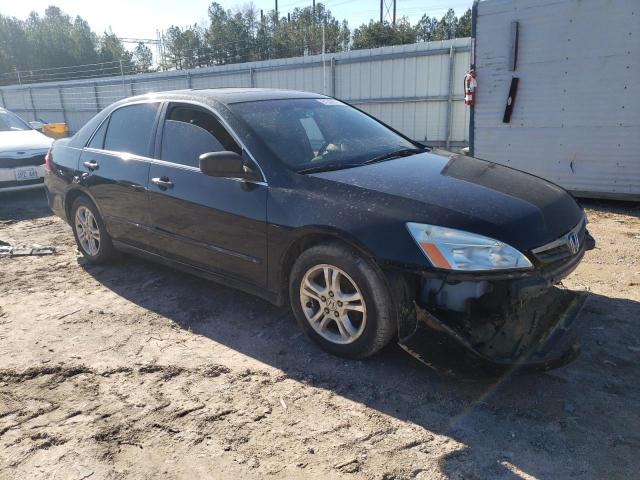 1HGCM56807A212205 - 2007 HONDA ACCORD EX BLACK photo 4