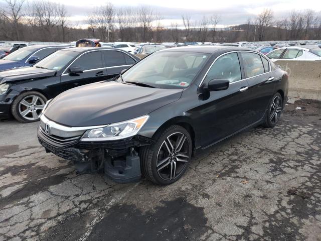 1HGCR2F5XGA104731 - 2016 HONDA ACCORD SPORT BLACK photo 1