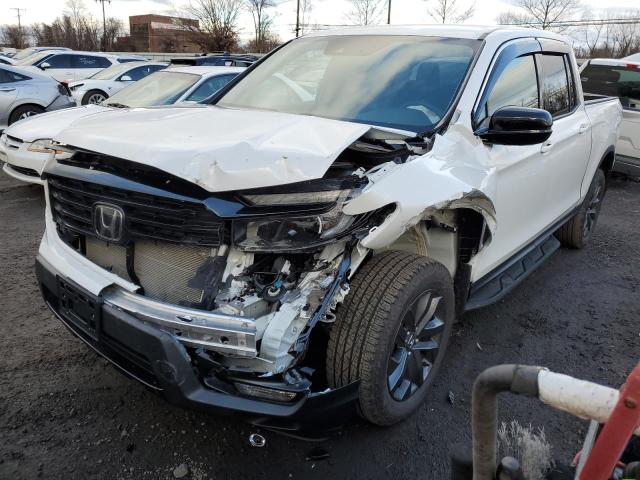 5FPYK3F14PB042463 - 2023 HONDA RIDGELINE SPORT WHITE photo 1