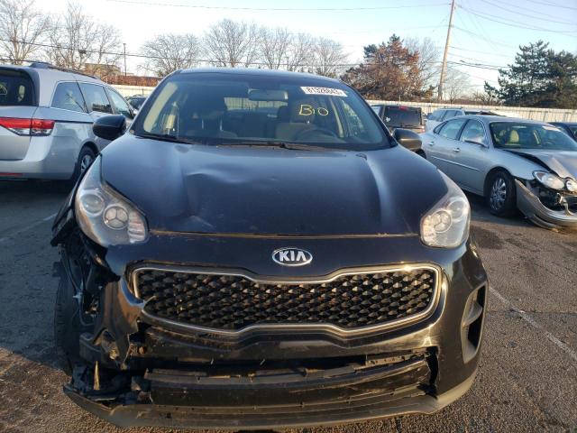 KNDPM3AC2J7357993 - 2018 KIA SPORTAGE LX BLACK photo 5